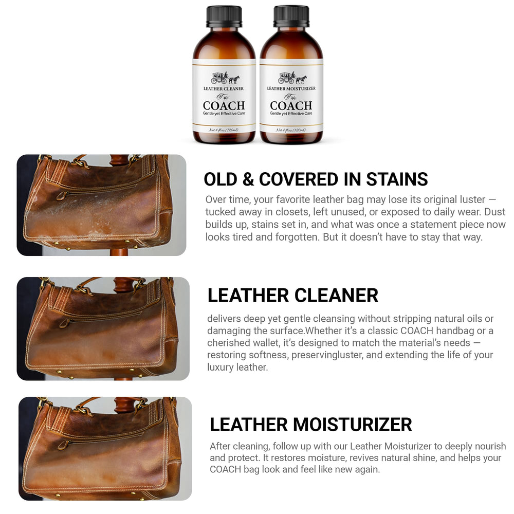 QIFEISHANKA leather moisturizer bottle shows nourishing cream for supple leather.