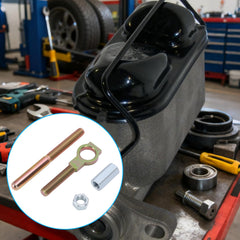 Qiilu durable metal construction push rod withstands high braking pressures.