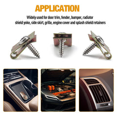 Qiilu packaged fasteners box keeps all pieces organized for quick repairs.