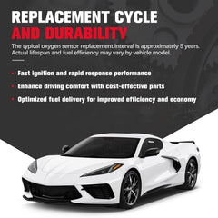 QIJIAUTO protective layer on O2 sensor reduces contamination and extends life.