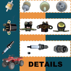QINLANAP complete replacement kit for Arctic Cat 250-300 includes essential components