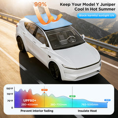 QINQINTU one-second fold sunshade for easy storage