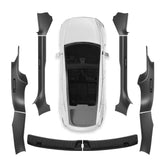 QINQINTU door sill guard for Tesla Model Y Juniper protects sills and carpets