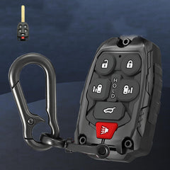 QIXIUBIA Honda Odyssey key-shell black offers durable protection and secure fit.