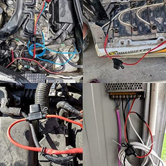 Qizpcer includes six 40A fuses for immediate use