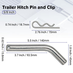 Qjaiune four-pack ensures spare pins for towing tasks