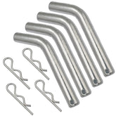 Qjaiune 5/8-inch trailer hitch pin for 2- and 2-1/2-inch receivers, durable towing option