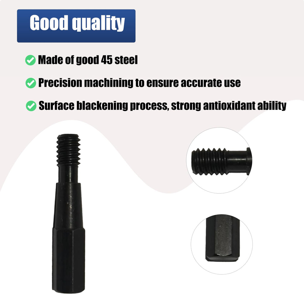 QJPT precision-machined 45 steel tool with blackened finish durably resists wear.