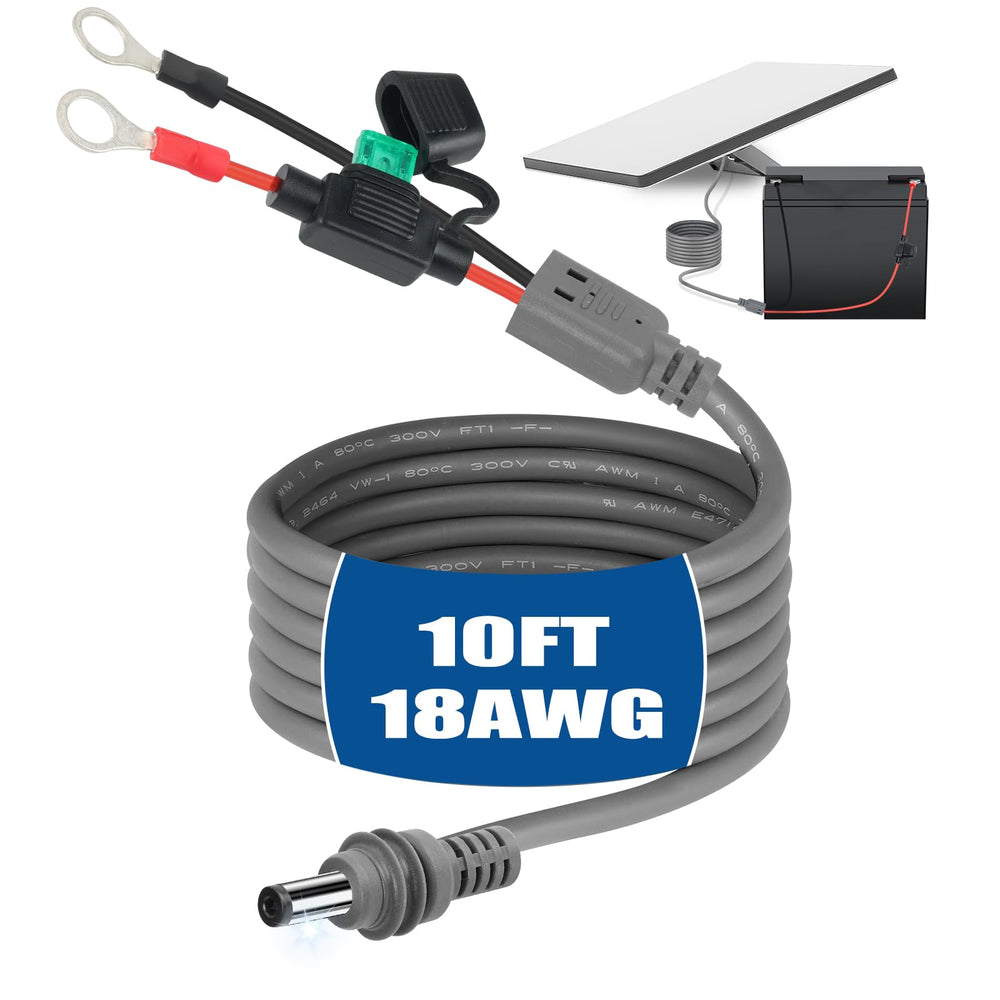 QKJCE Starlink Mini direct battery connection for steady power on 12V-24V systems.