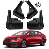 QKUDNGHY Corolla front mudguard left protects bumper from debris.