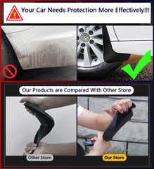 QKUDNGHY Corolla mudguard kit reduces dirt during wet commutes.