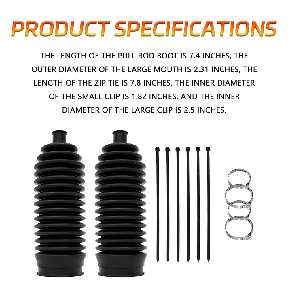 QKYS dust and waterproof protection detail emphasizes contamination prevention in steering.