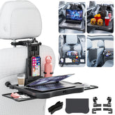 QLHSHOP large foldable backseat tray table for meals and work