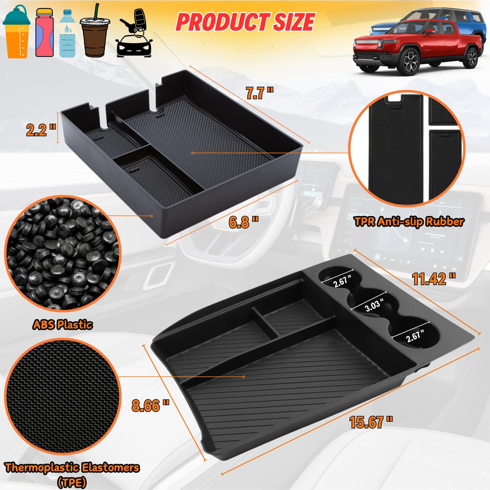 Qlhshop Rivian R1T tool-free installation makes setup quick and scratch-free.