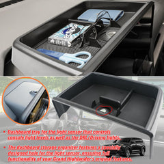 Qlhshop non-slip base prevents items from sliding on acceleration.