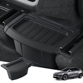 Qlhshop Tesla Model Y Juniper rear-seat trash can under air outlet with lid keeps messes contained