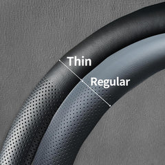 QLLUYTR steering wheel cover delivers long-term interior upgrade for Honda cabins.