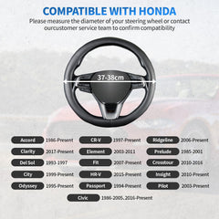 Cover shields steering wheel from sun damage and dirt while maintaining appearance.
