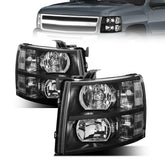 QLLUYTR Silverado front headlight assembly improves nighttime visibility and modernizes the front fascia.