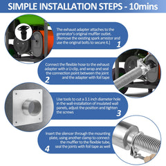 QLNGAS hose clamps enable strong, reliable connections