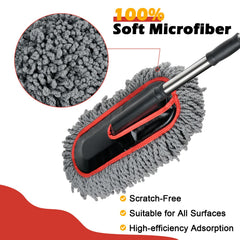 QLTUDN duster cleaning windshield for clear visibility