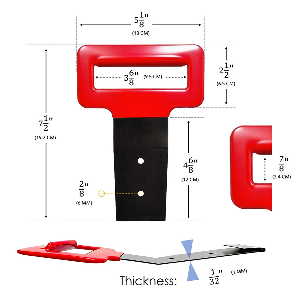 QMARK universal-fit remover tool adapts to multiple vehicle models.