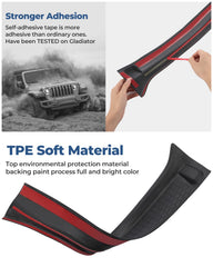 QMPARTS installation close-up demonstrates tape and alignment cues