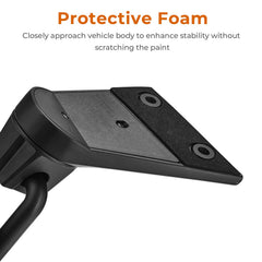 QMPARTS 8-inch wide view enhances safety with doorless mirrors.