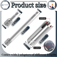 QMTCYXGS 3/8 in socket RV jack adapter enables faster manual jacking.