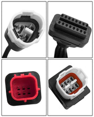 QNHEAY packaging and included cable suggesting complete diagnostic kit.