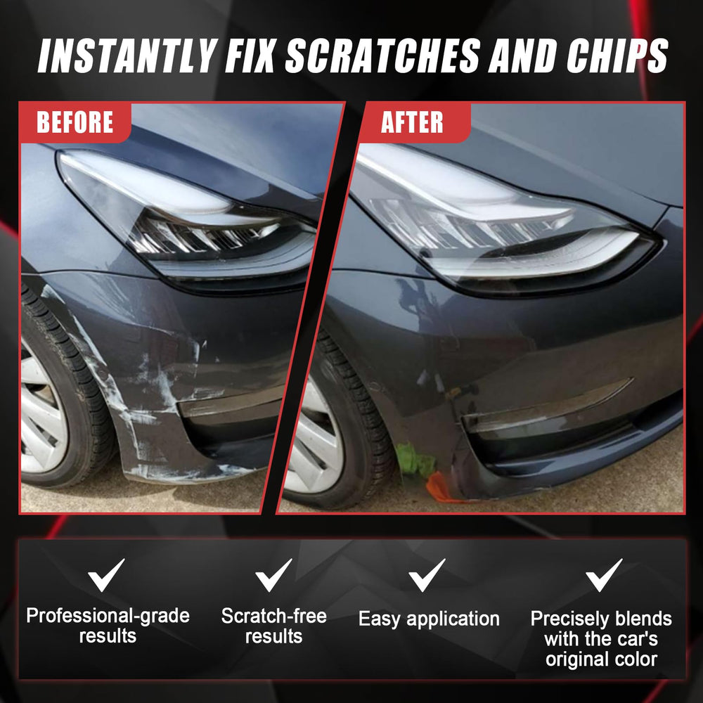 Qnofuit quick-dry finish for Tesla touch-ups