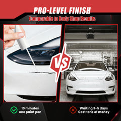 Qnofuit 0.4oz bottle showing fast-drying finish after 10 minutes.
