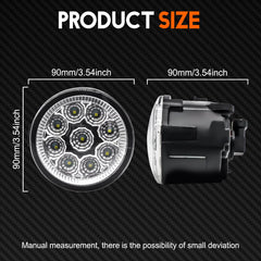 Qobsos pair of fog lights for Infiniti G37 boosts roadside clarity