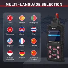 QPKING M3-A throttle reset supports idle regulation and throttle learning.
