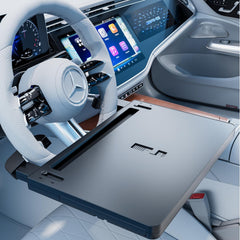 QRabbit food eating surface extended for easy meals in car