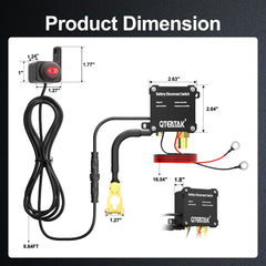 QTEATAK copper conductor provides strong electrical conductivity for safe disconnection.