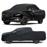 Qualencey Honda Ridgeline cover front view with snug fit and all-weather protection.
