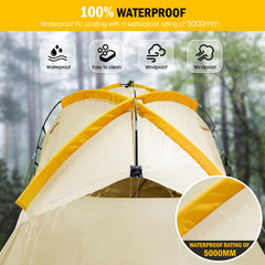 Qualencey pickup tent fiberglass poles ensure wind stability
