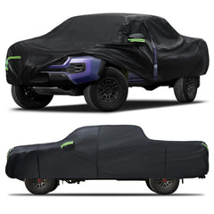 Qualencey Tacoma truck cover with 6-layer design protecting paint from sun