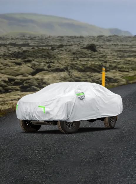 Qualencey Toyota Tacoma cover packaging with storage bag for easy transport