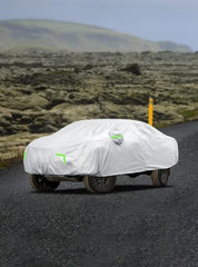 Qualencey Toyota Tacoma cover packaging with storage bag for easy transport