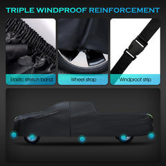 Qualencey truck-cover-indoor-outdoor-protection guards against UV and weather.