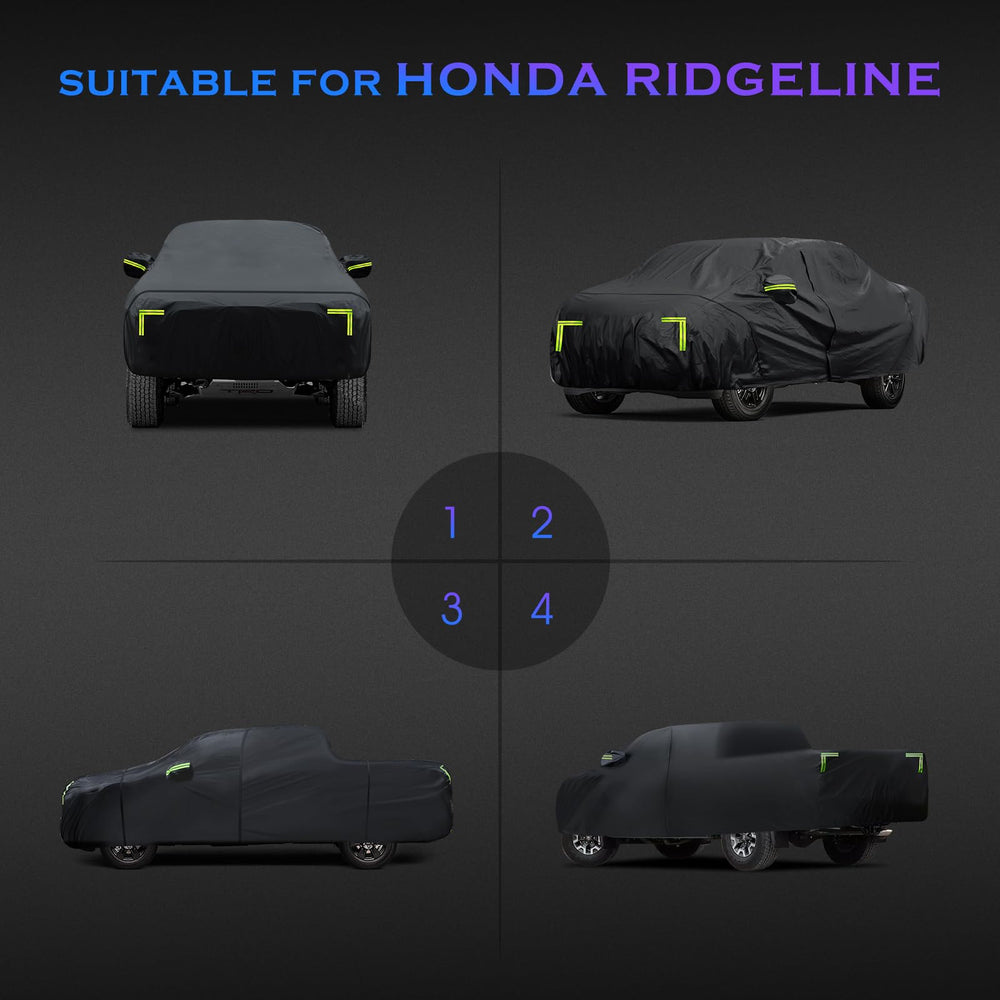 Qualencey truck cover waterproof bag demonstrates portable storage solution.