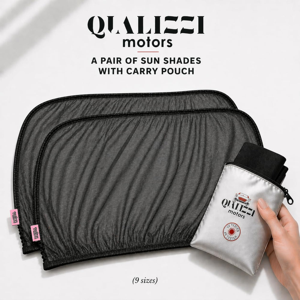 Qualizzi L/Car Shades ideal for car camping with airflow