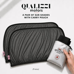 Qualizzi L/Car Shades ideal for car camping with airflow
