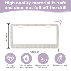 QUANQIUFEI anti-theft screws secure your license plate quickly and safely.