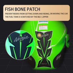 QUANT right side sticker helps prevent slipping on bends and boosts protection.