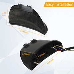 Quasco 3-in-1 smoked taillight enhances brake, running, and turn signaling efficiency