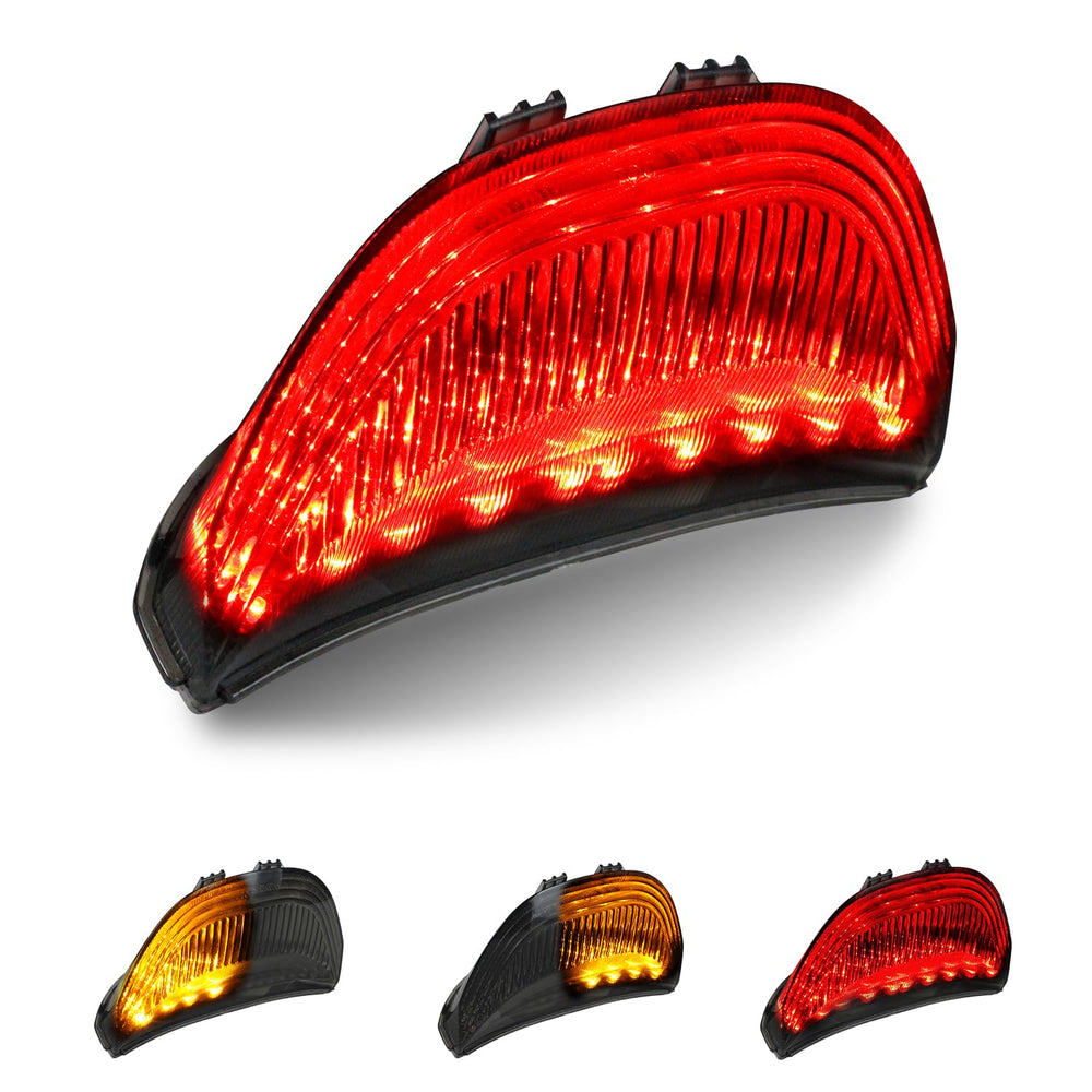 Quasco LED brake tail light smoked lens for Honda CBR600RR enhances night visibility