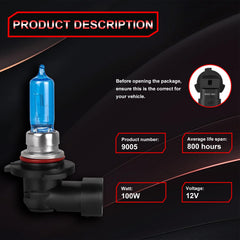 QUAYUB plug-and-play design simplifies headlight upgrades.